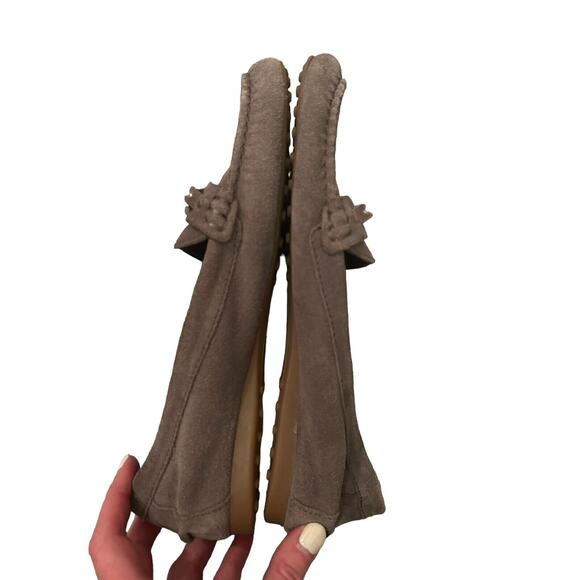 Coach "Fortunata Gray Suede Driving Mocs Loafers size 7.5B MSRP $179‎ - Picture 9 of 12